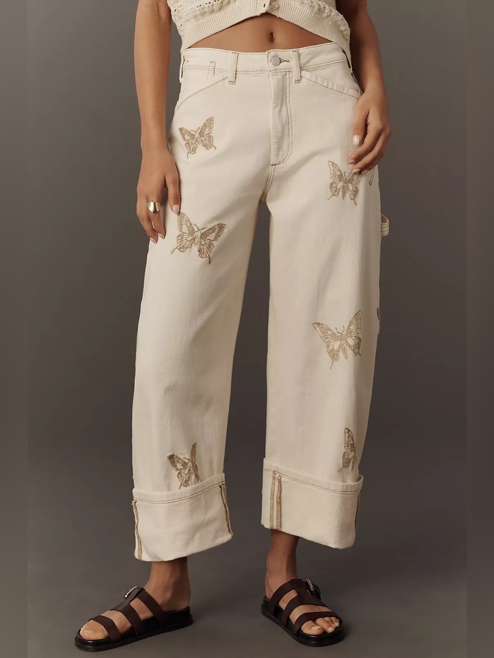 Pilcro Kayden High-Rise Carpenter Barrel Jeans - Picture 3 of 5